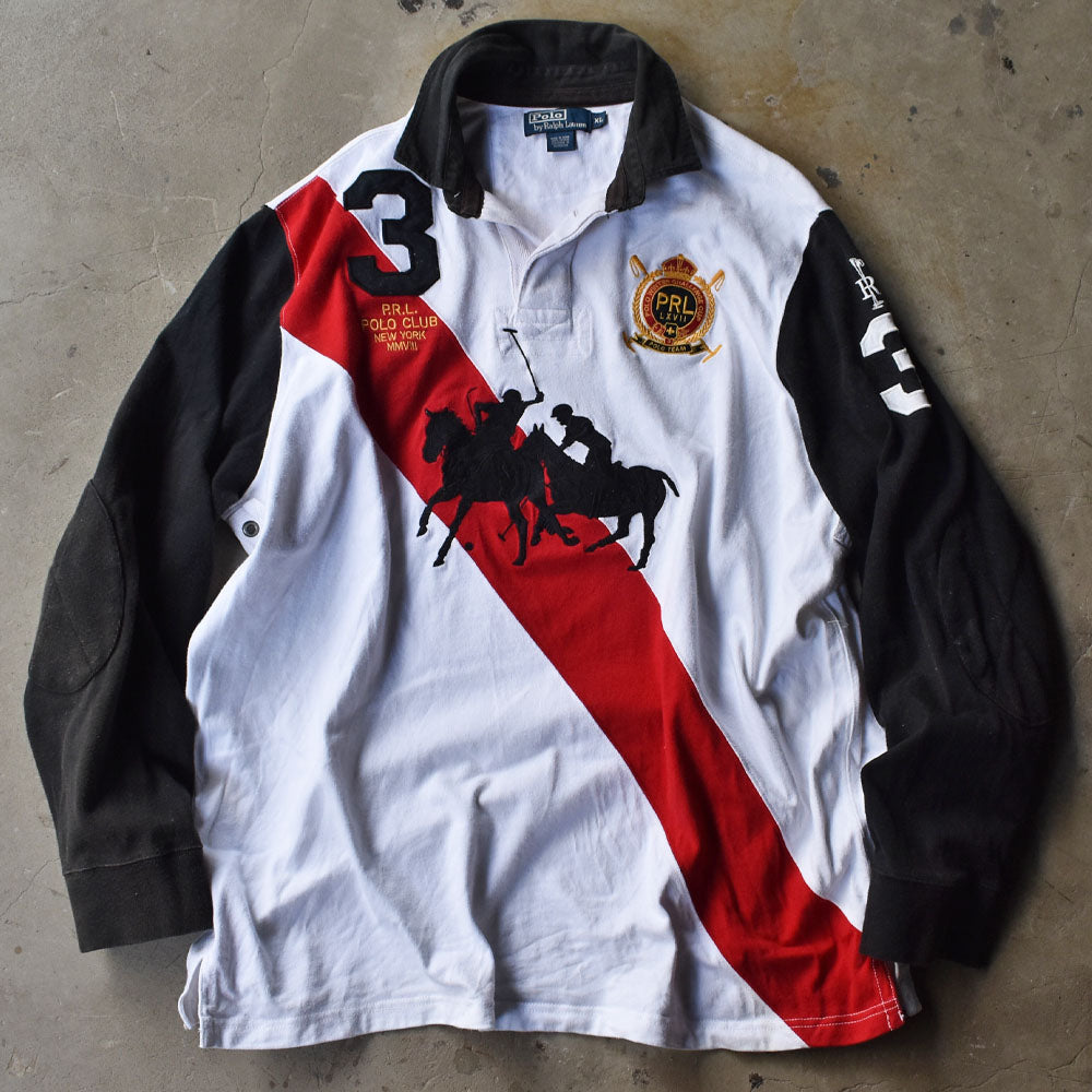 Y2K Polo Ralph Lauren/ポロ ラルフ ローレン スウェット ラグビージャージ 230829