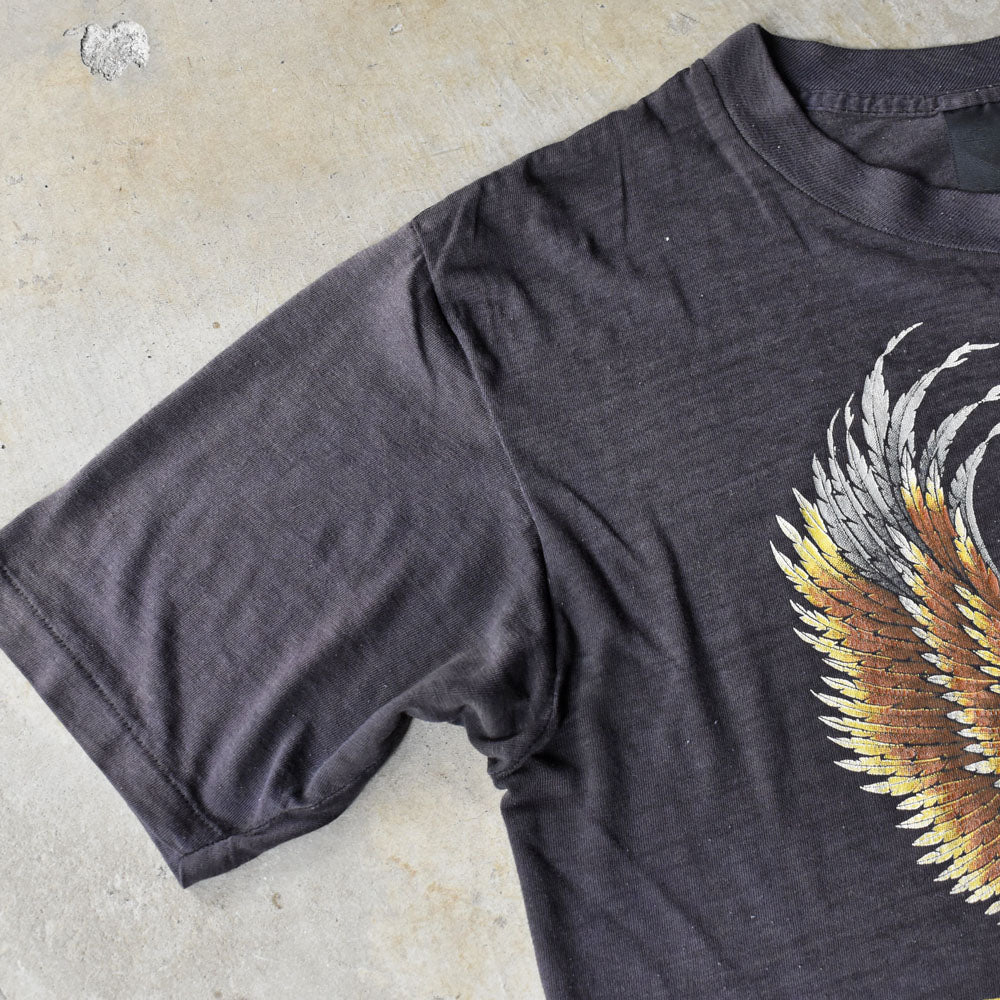 80’s Harley-Davidson × 3D Emblem “Eagle Logo” バイク Tシャツ 250916