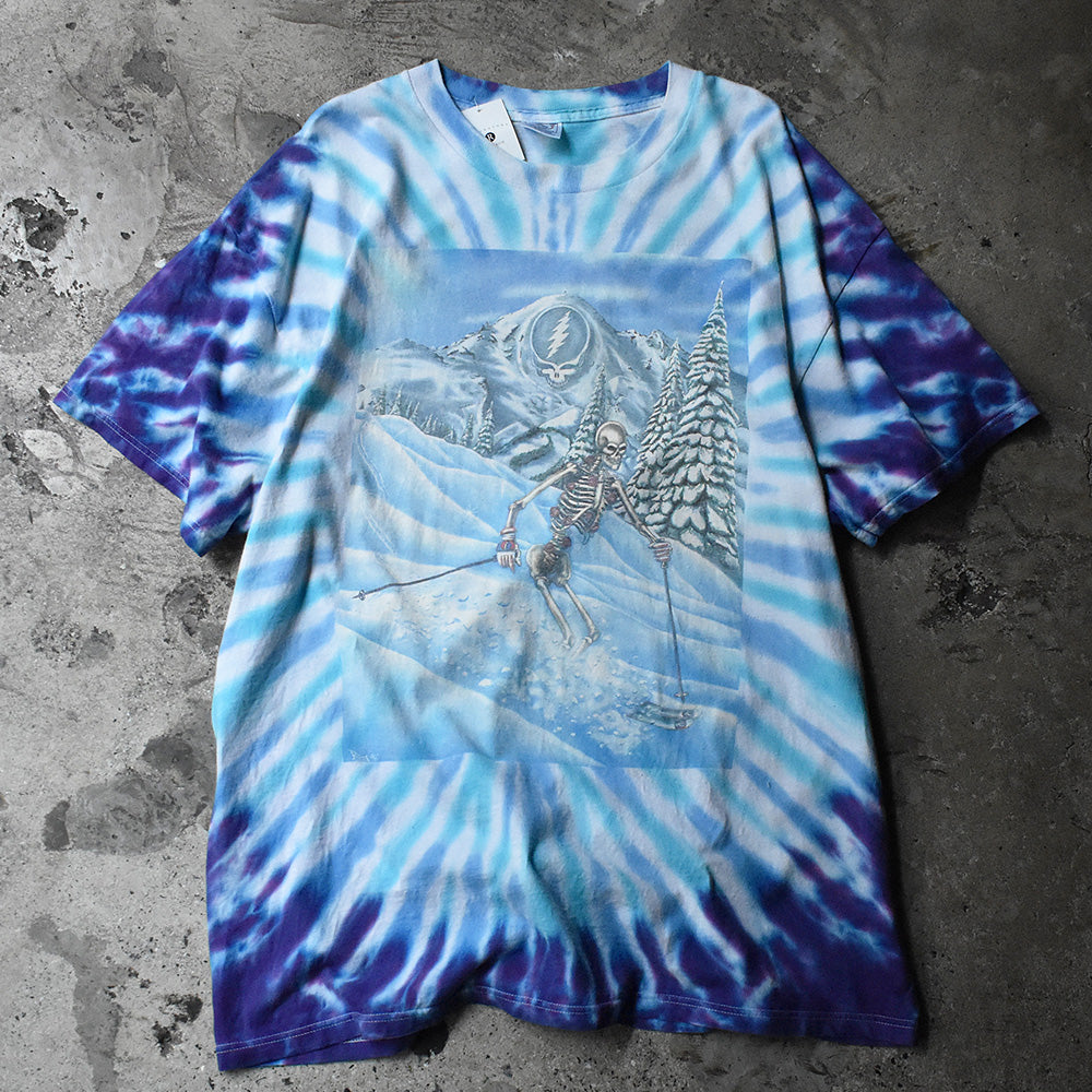 90’s Grateful Dead “skull ski” タイダイTシャツ 230603H