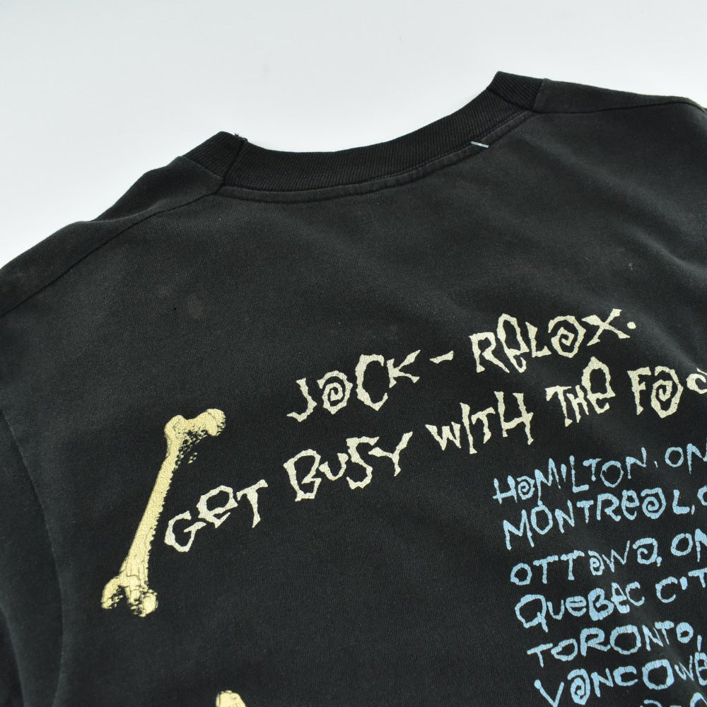 90’s RUSH × Pushead “Roll The Bones” ロックTシャツ 260529HFK2