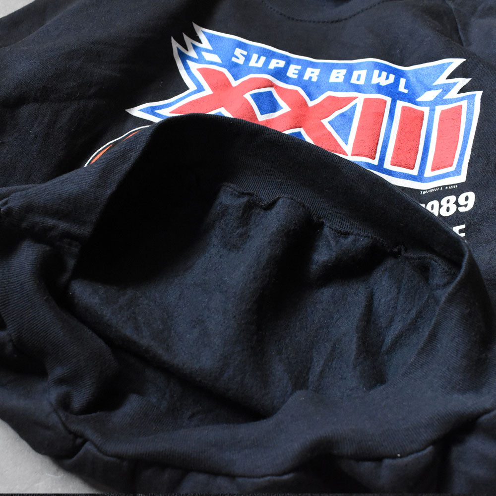 80's デッドストック! “NFL Super Bowl XXIII” スウェット USA製 250301