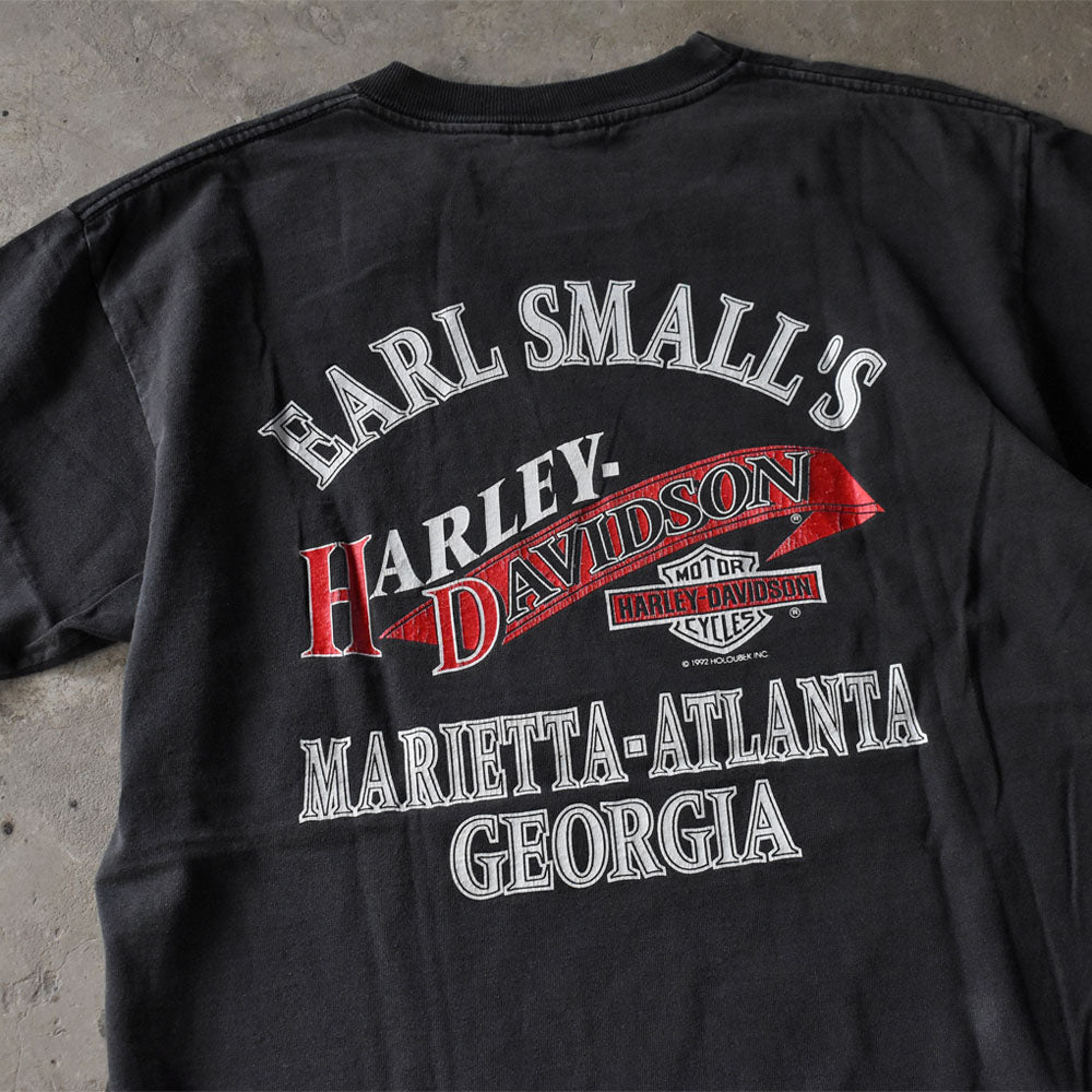 90’s Harley-Davidson 両面プリント Tシャツ USA製 250415