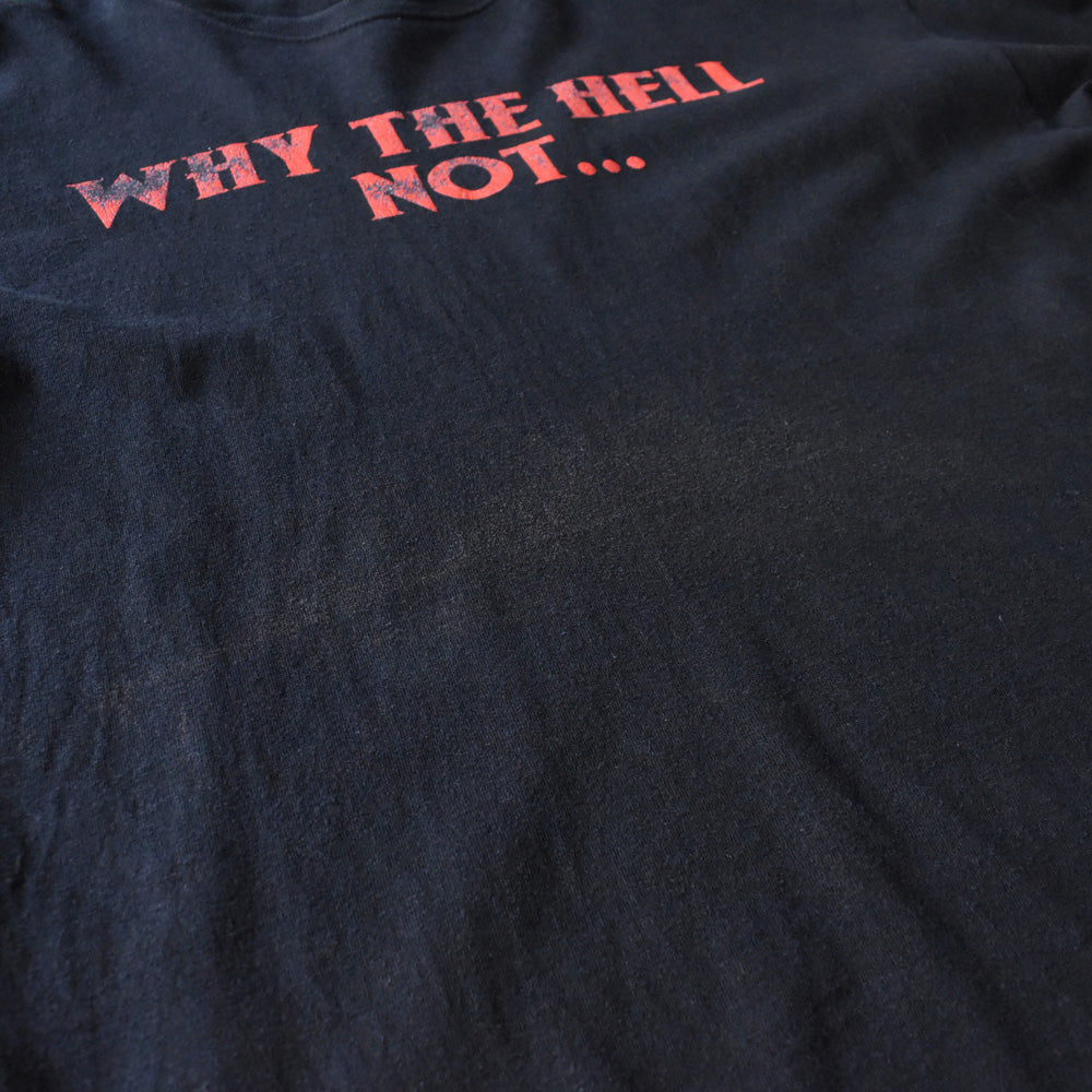 Harley-Davidson “WHY THE HELL NOT...” 両面プリント Tシャツ 250512