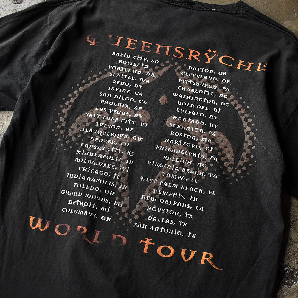 90's QUEENS RYCHE “Hear In The Now Frontier” World Tour Tシャツ 250630H