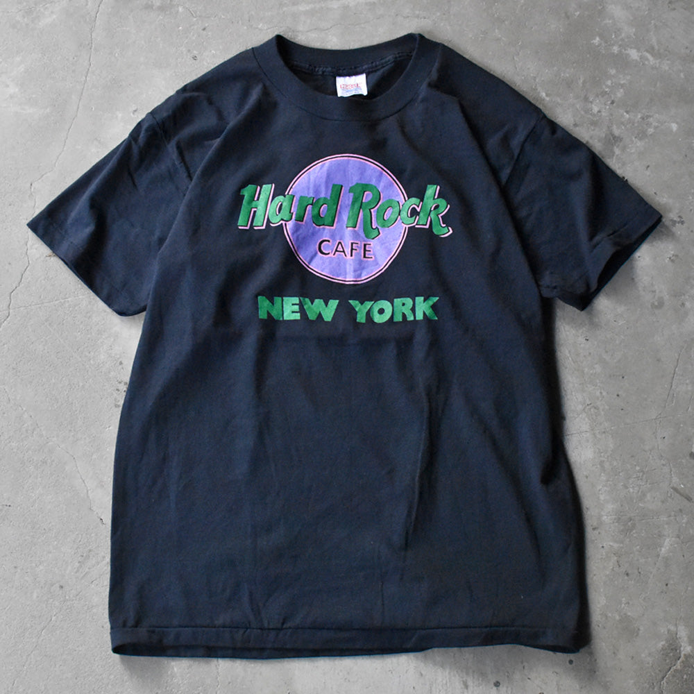 80's~ Hard Rock Cafe “NEW YORK” ロゴ Tシャツ USA製 240908