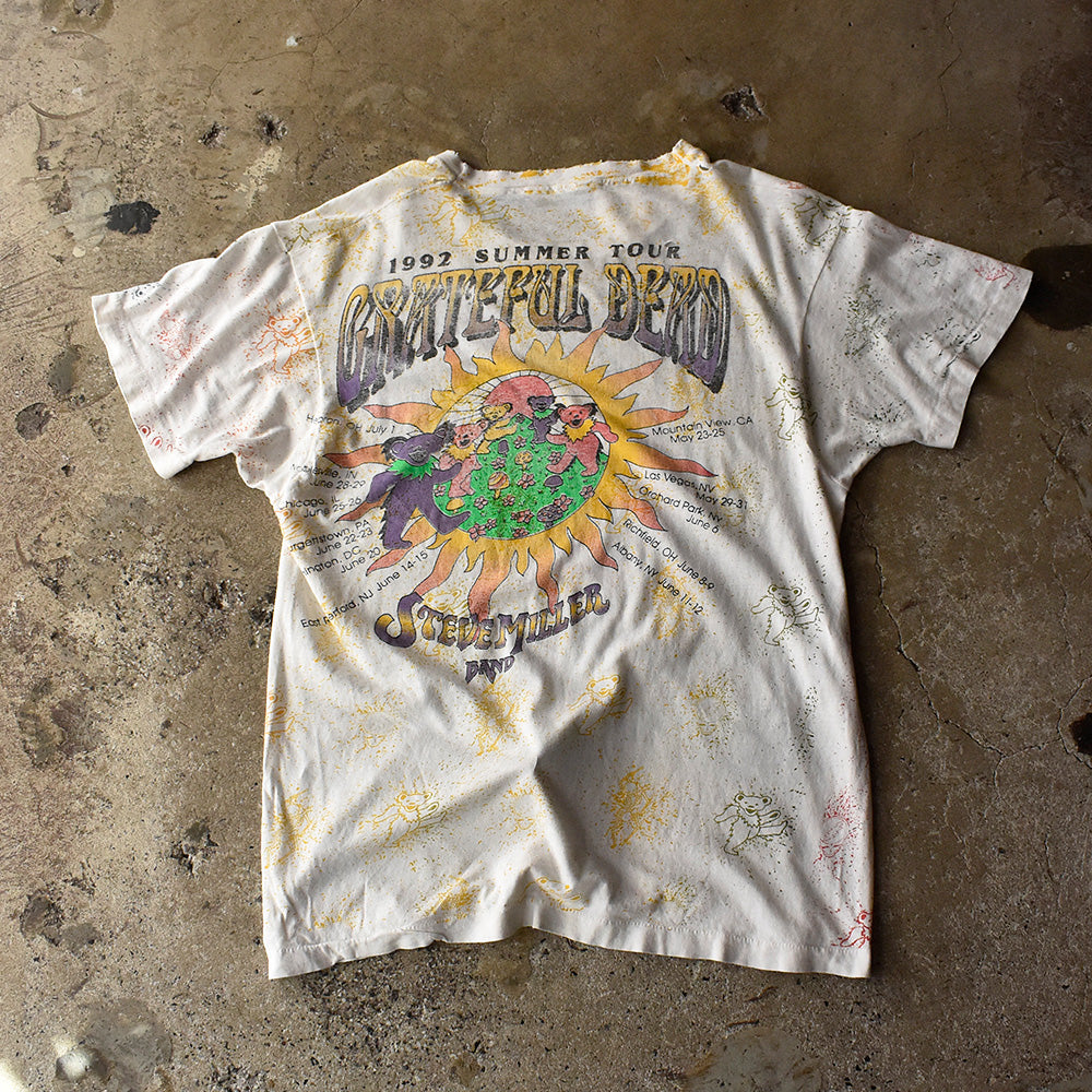 90's AOP! Grateful Dead “1992 Summer Tour” ロック Tシャツ 250824H