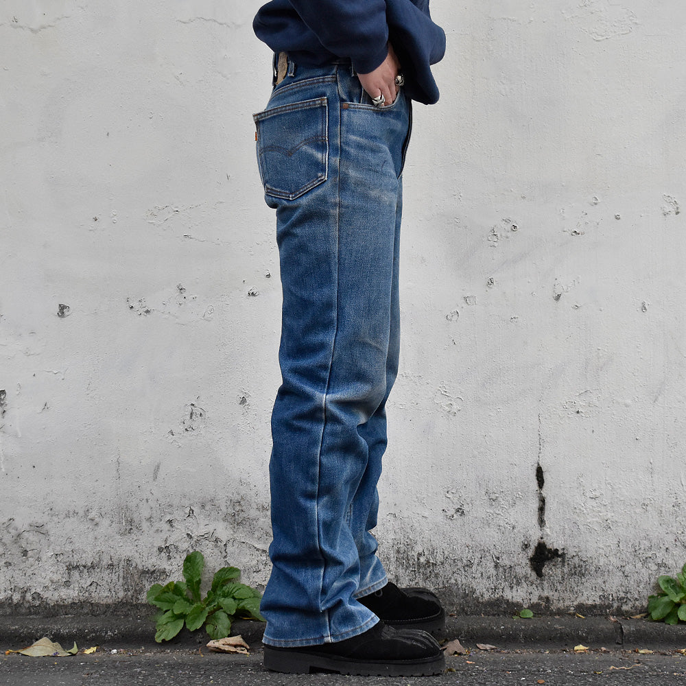 80’s Levi's 39103-2517 “冬季オリンピックモデル” ライナー付きデニムパンツ ハチノス! USA製 241109H