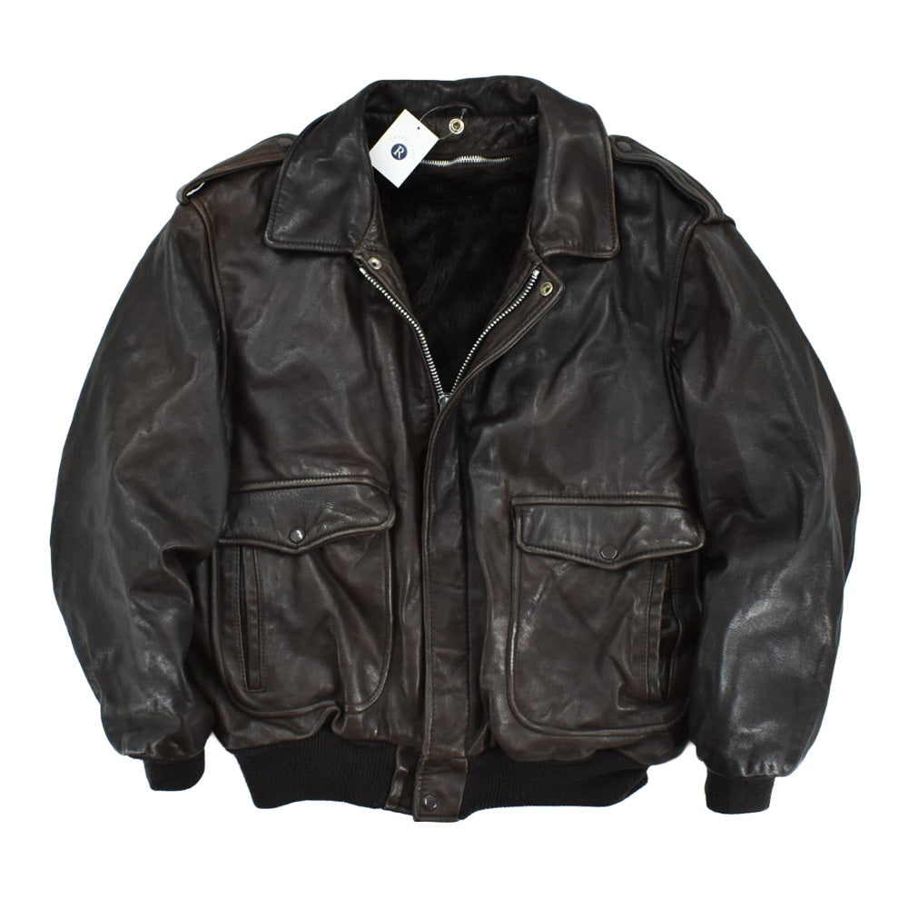 90's A-2 type レザー フライトジャケット 260123H – LABORATORY®