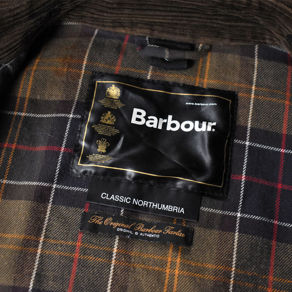 Barbour “CLASSIC NORTHUMBRIA” オイルドコットン ジャケット イングランド製  251028H