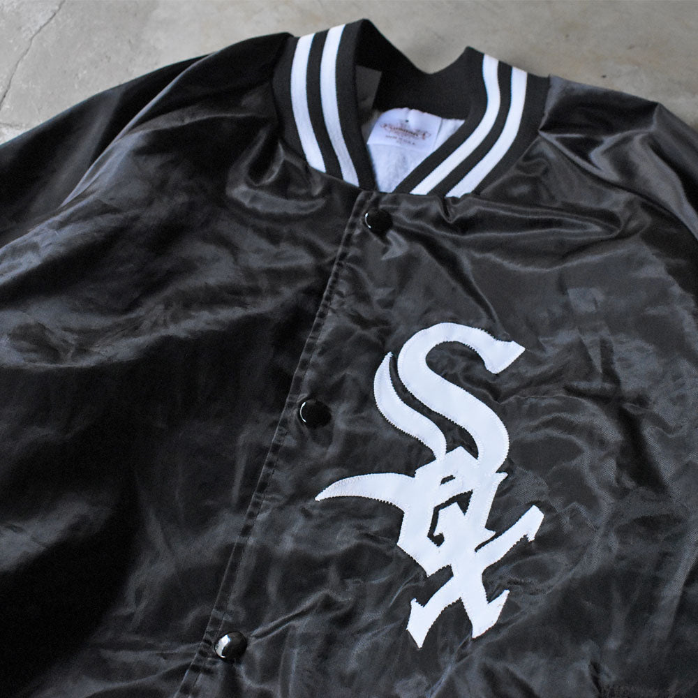 90’s MLB Chicago White Sox ナイロン スタジャン USA製 251007H
