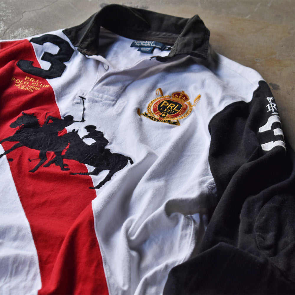 Y2K Polo Ralph Lauren/ポロ ラルフ ローレン スウェット ラグビージャージ 230829