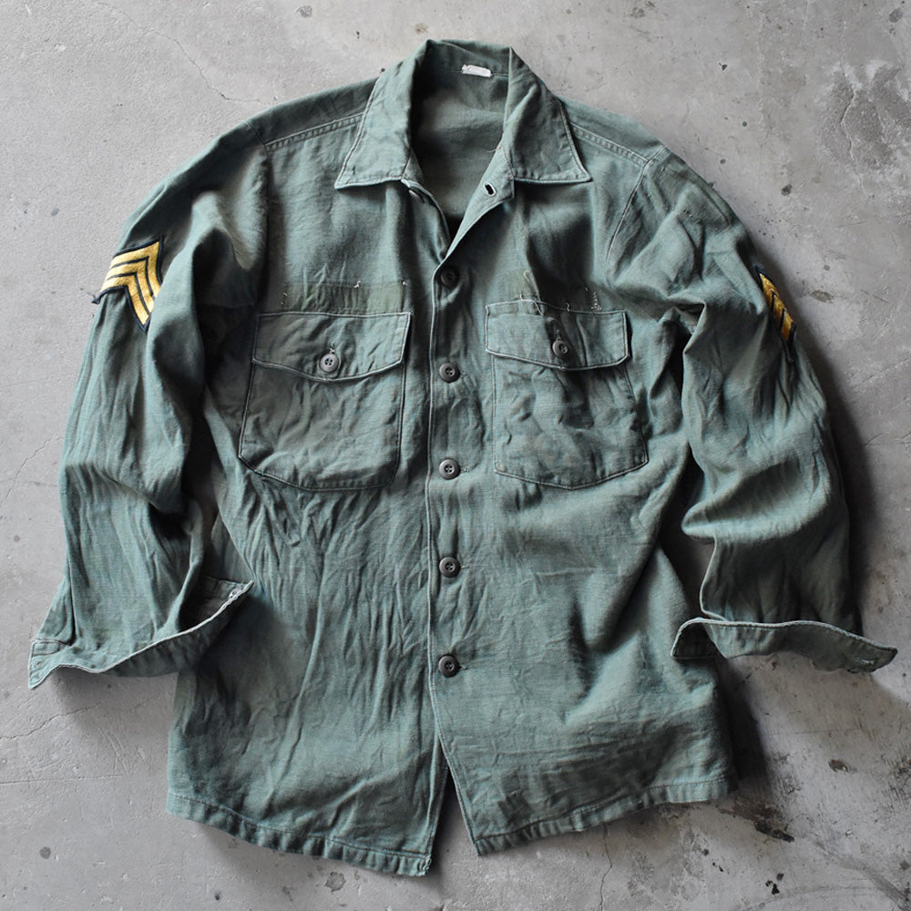 70's U.S.ARMY ミリタリー ユーティリティシャツ 241113 – LABORATORY®