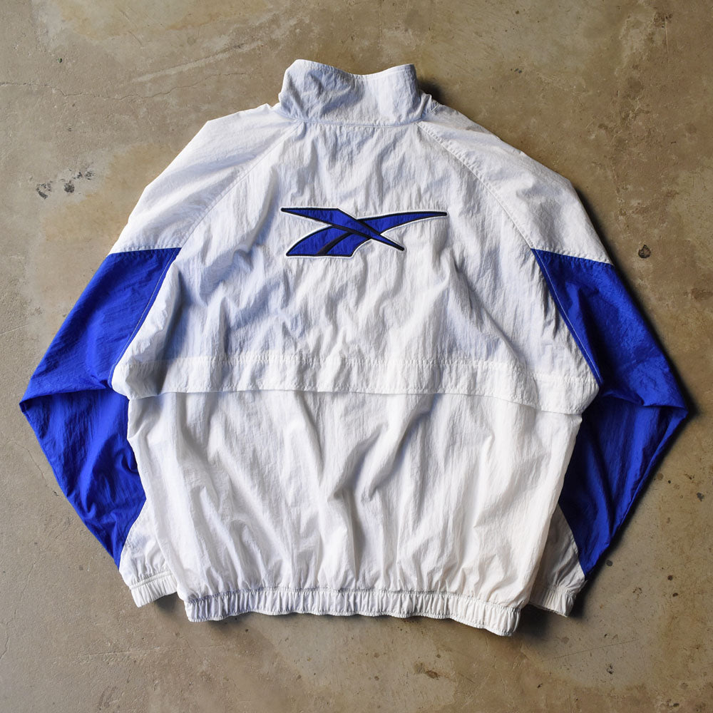 90’s Reebok 裏地付き ナイロン トラックジャケット 250223