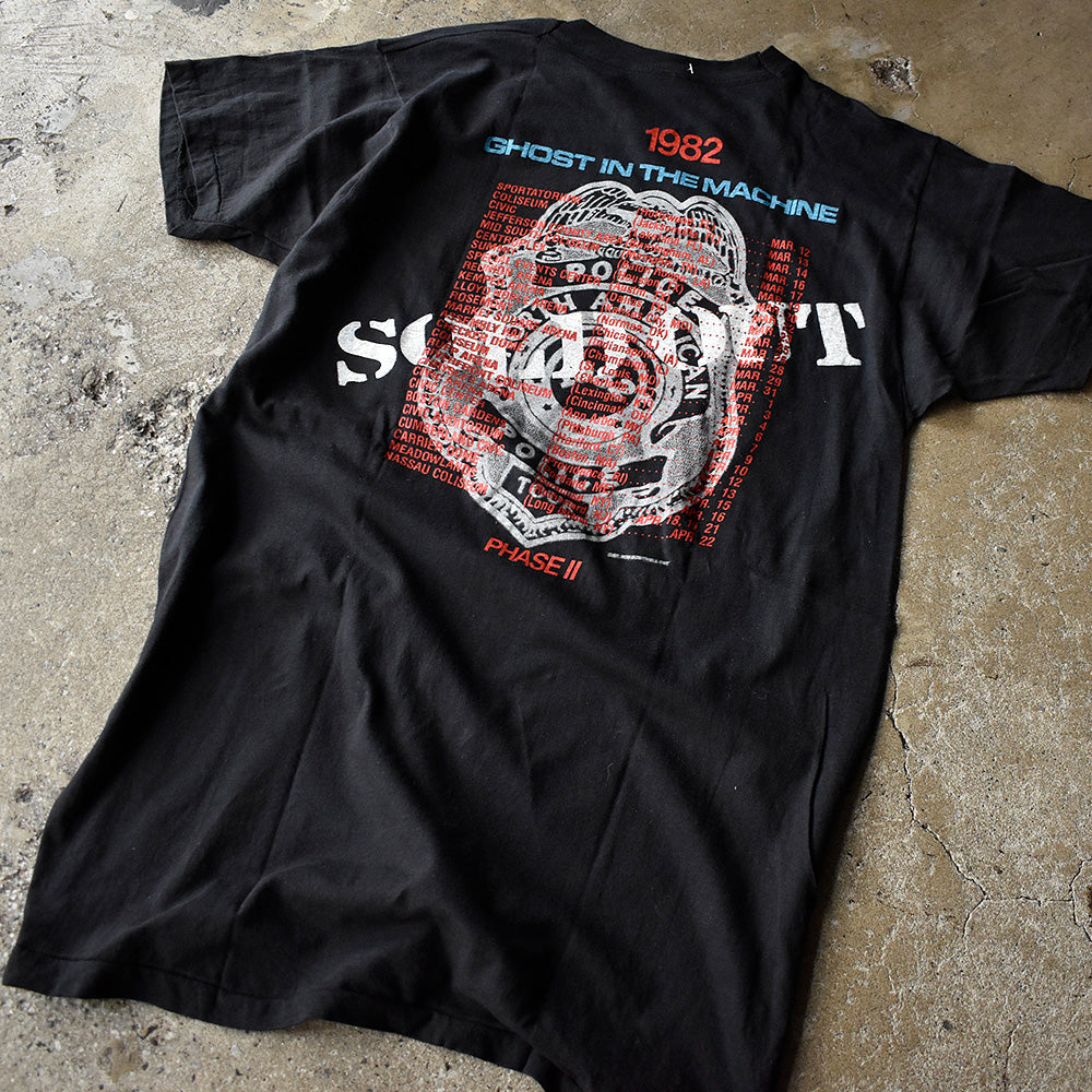 80's The Police “Ghost in the Machine” Tour Tシャツ 250710H