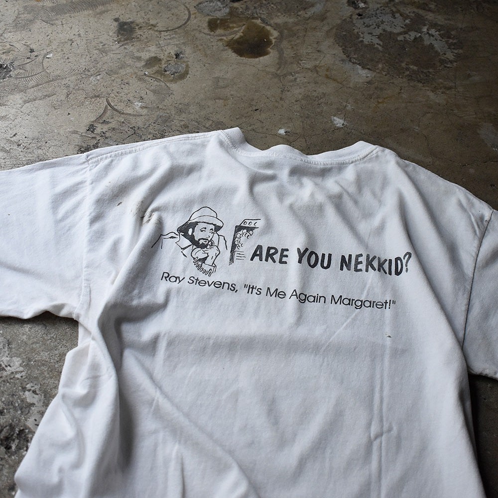 Y2K Ray Stevens “It's Me Again, Margaret“ Tシャツ 240426