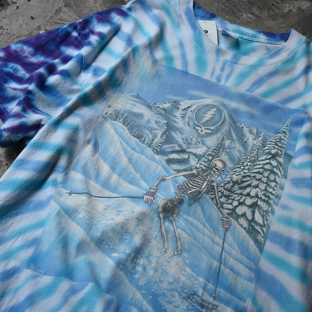 90’s Grateful Dead “skull ski” タイダイTシャツ 230603H