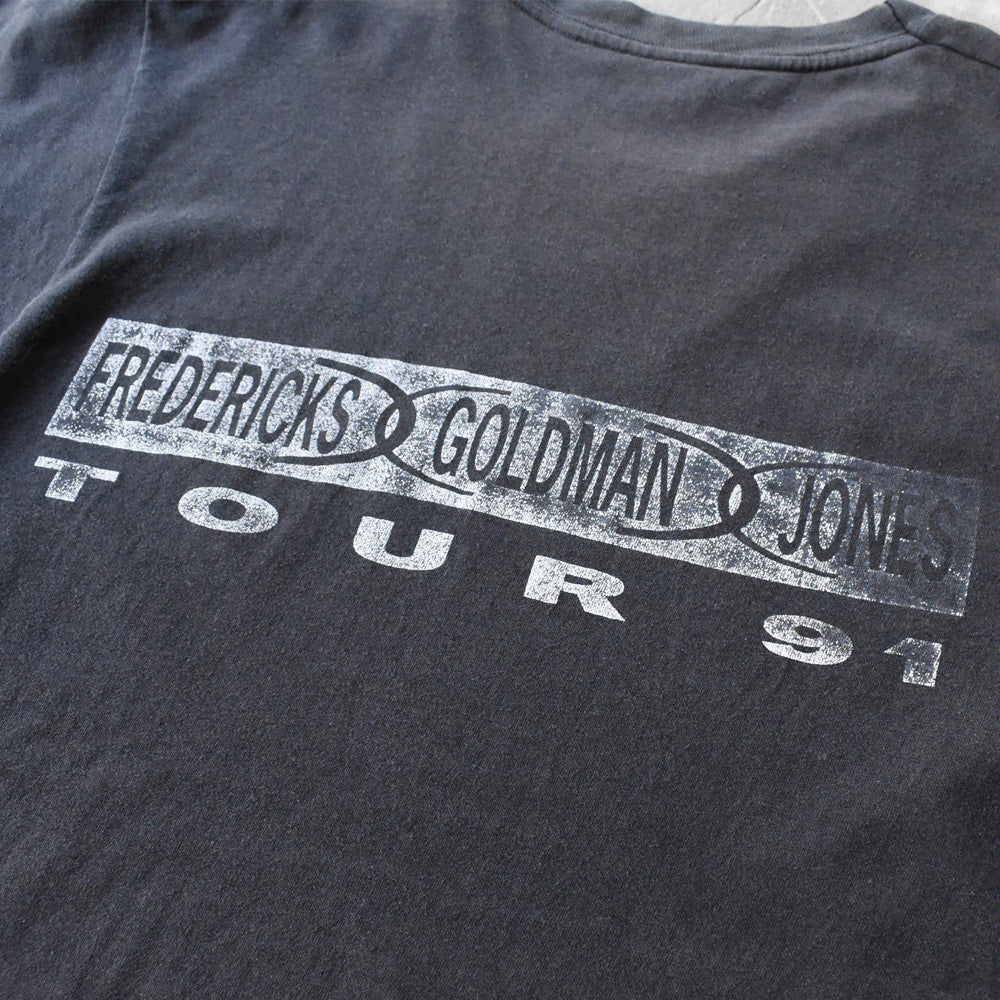 90's FREDERICKS GOLDMAN JONES “1991 tour” ロックTシャツ 250605