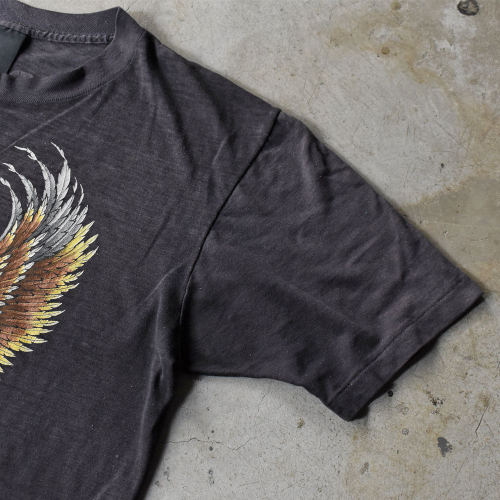 80’s Harley-Davidson × 3D Emblem “Eagle Logo” バイク Tシャツ 250916