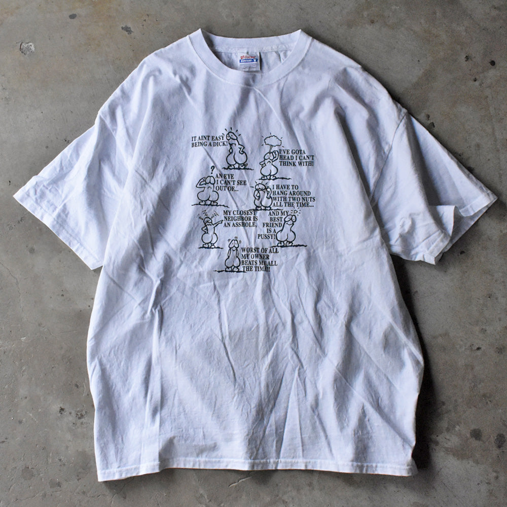 Hanes “DICK” プリント Tシャツ 240602