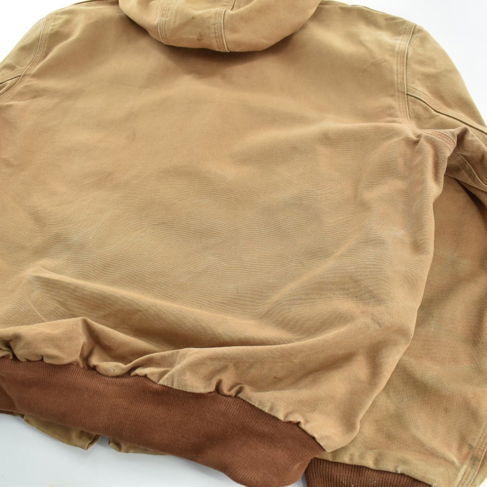 Y2K Carhartt アクティブジャケット フランネル チェックライナー USA製 260605H