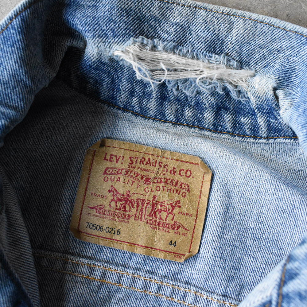 80-90's Levi's 70506-0217 デニムジャケット 250420