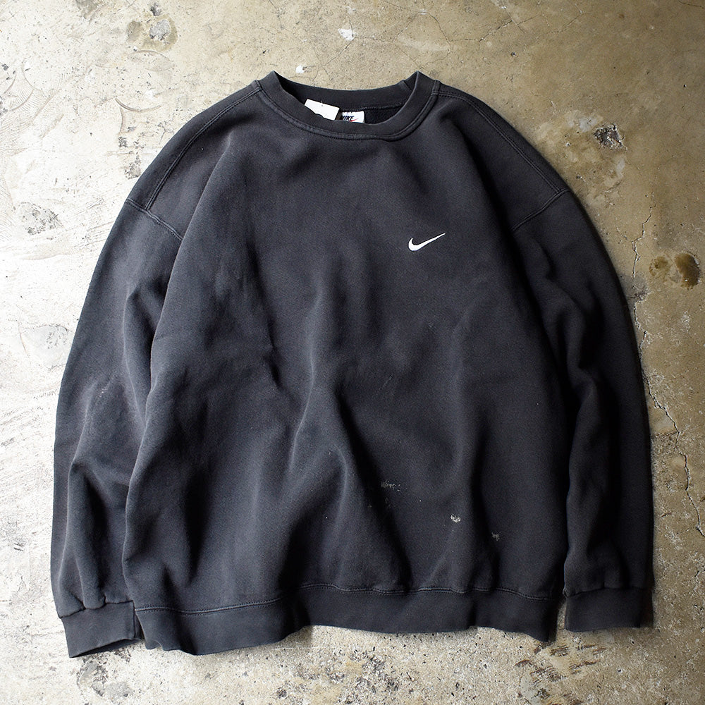 90's NIKE ロゴ刺繍 スウェット USA製 240609H