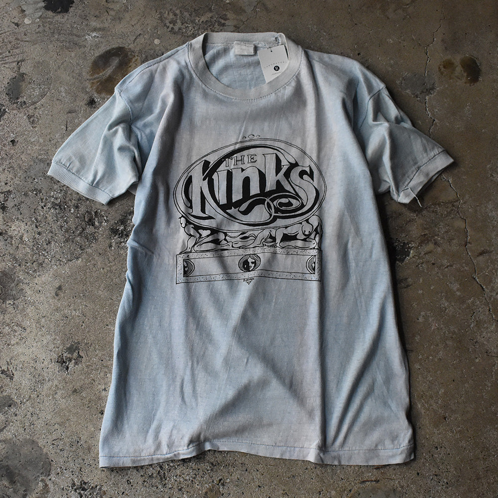 70's The Kinks パキ綿 ロック Tシャツ 230723H