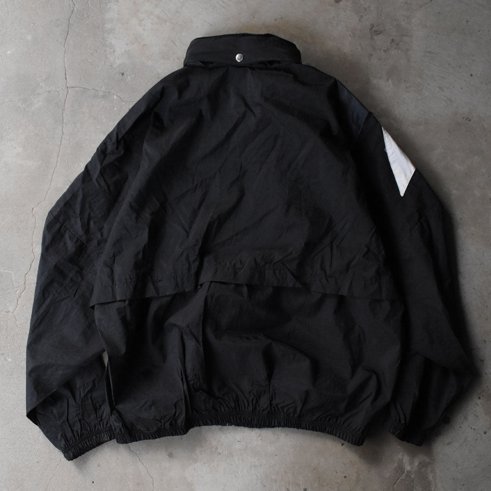 90’s Reebok ビッグロゴ! 裏地付き ナイロン トラックジャケット 250222