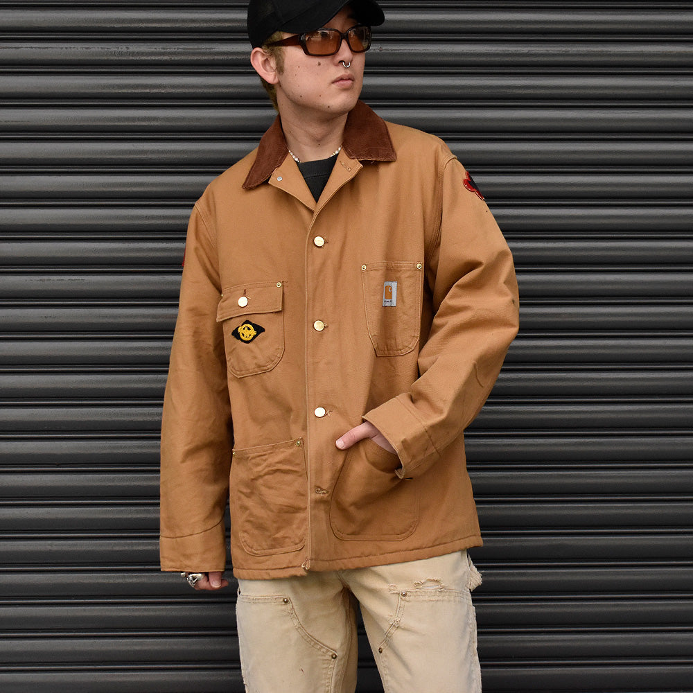 80's Carhartt ダック チョアコート ブランケットライナー USA製 250329H