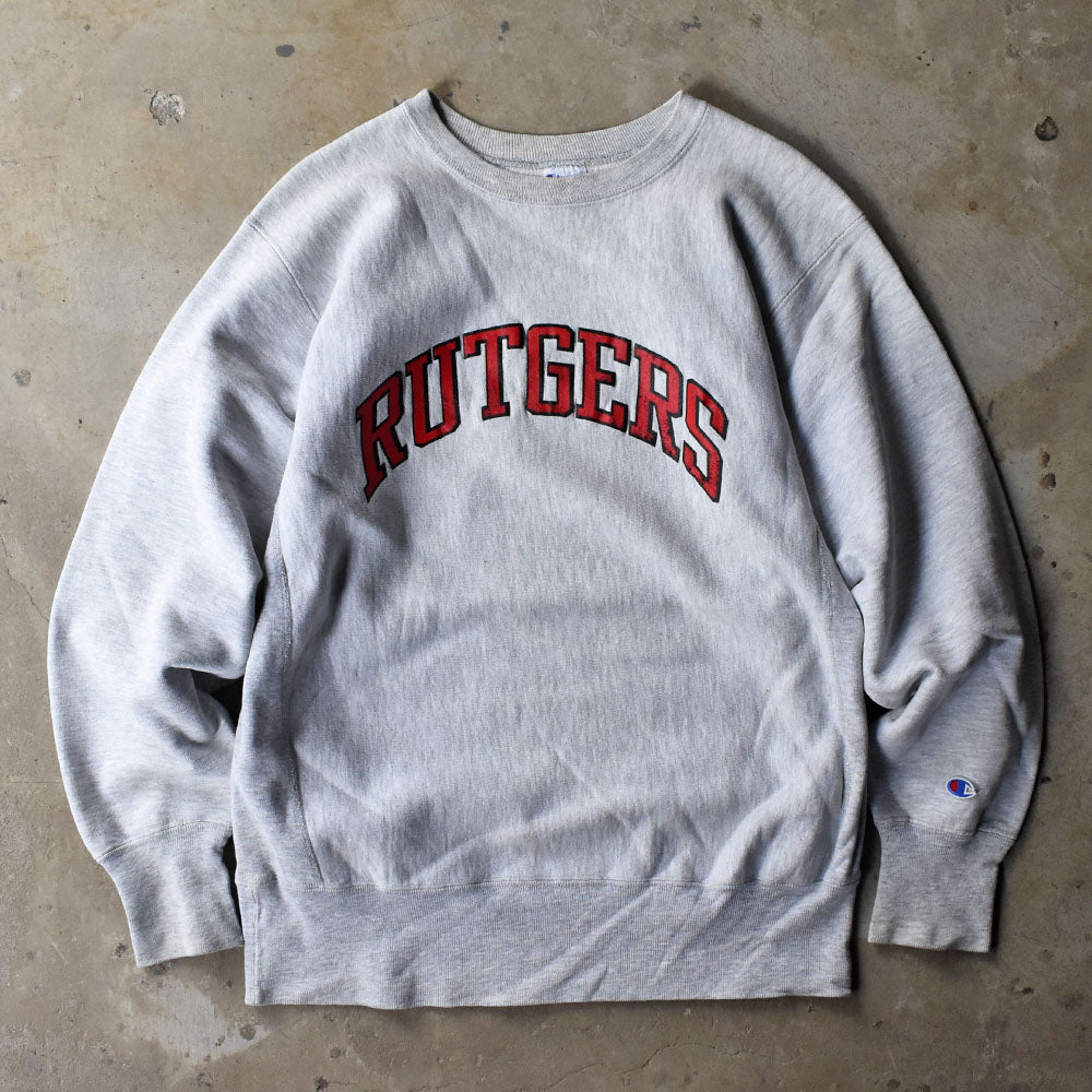 90's Champion “RUTGERS” RWスウェット USA製 250330 – LABORATORY®