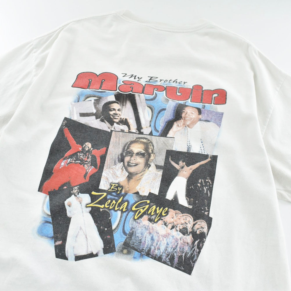 Y2K Marvin Gaye "My Brother Marvin" Memorial Tシャツ 260320H