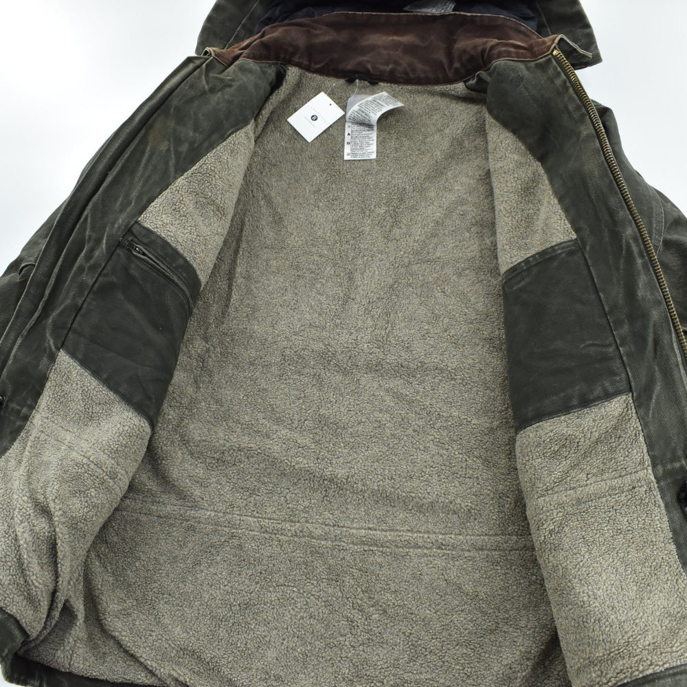 Y2K Carhartt C61 フード付き サンドストーン リッジコート MOSS 261023H