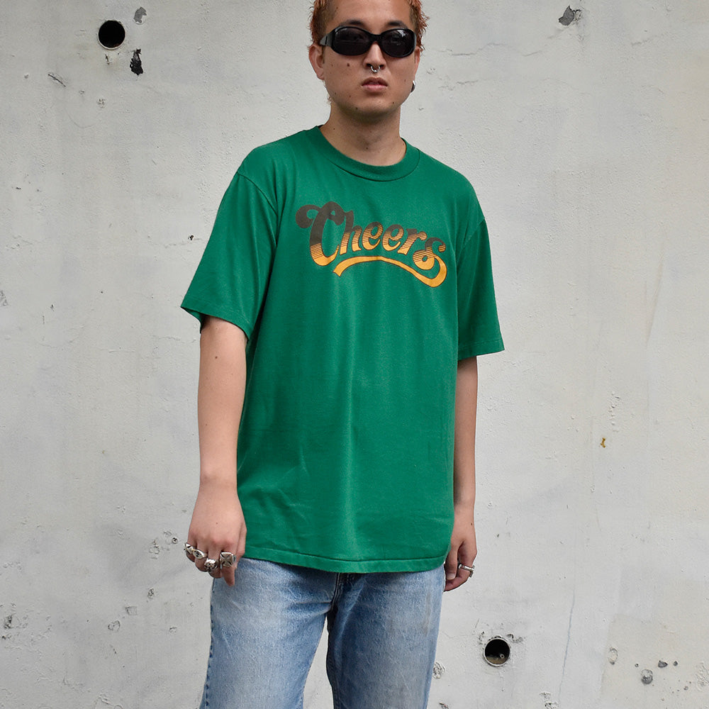 80's Velva Sheen “Cheers” 海外ドラマ Tシャツ USA製 250901H