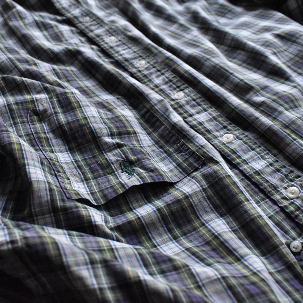 90's Ralph Lauren “BARTLETT” タータンチェック ボタンダウンシャツ 240327 S2066