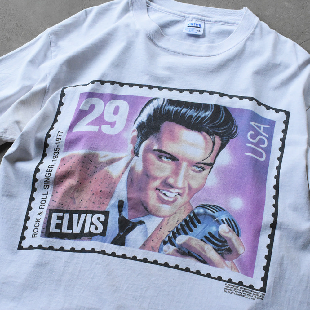 90’s anvil “Elvis Presley” Tシャツ USA製 250611