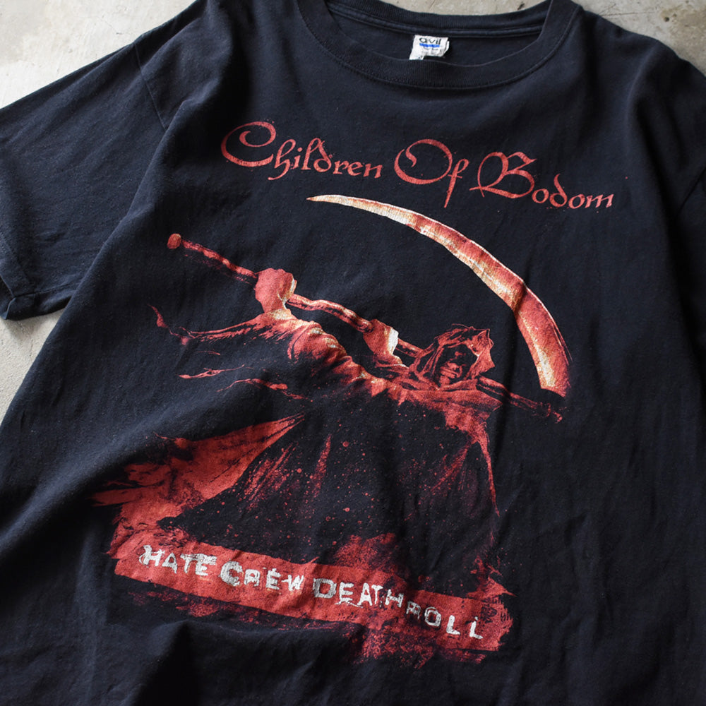 Y2K Children Of Bodom “Hate Crew Deathroll” ロック Tシャツ 250716