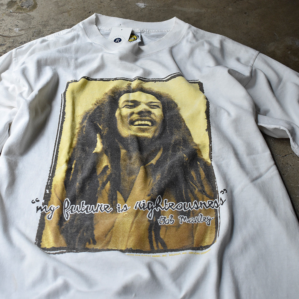 90's BOB MARLEY “My future is righteousness” レゲエ Tシャツ 240721H