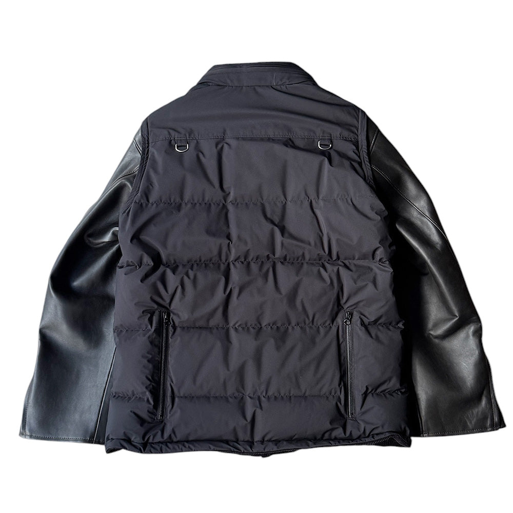 blackmeans×Hayachine Made 2Way リバーシブル レザー×ダウン マウンテンジャケット 945-79TJ400-1 250102H/250128H