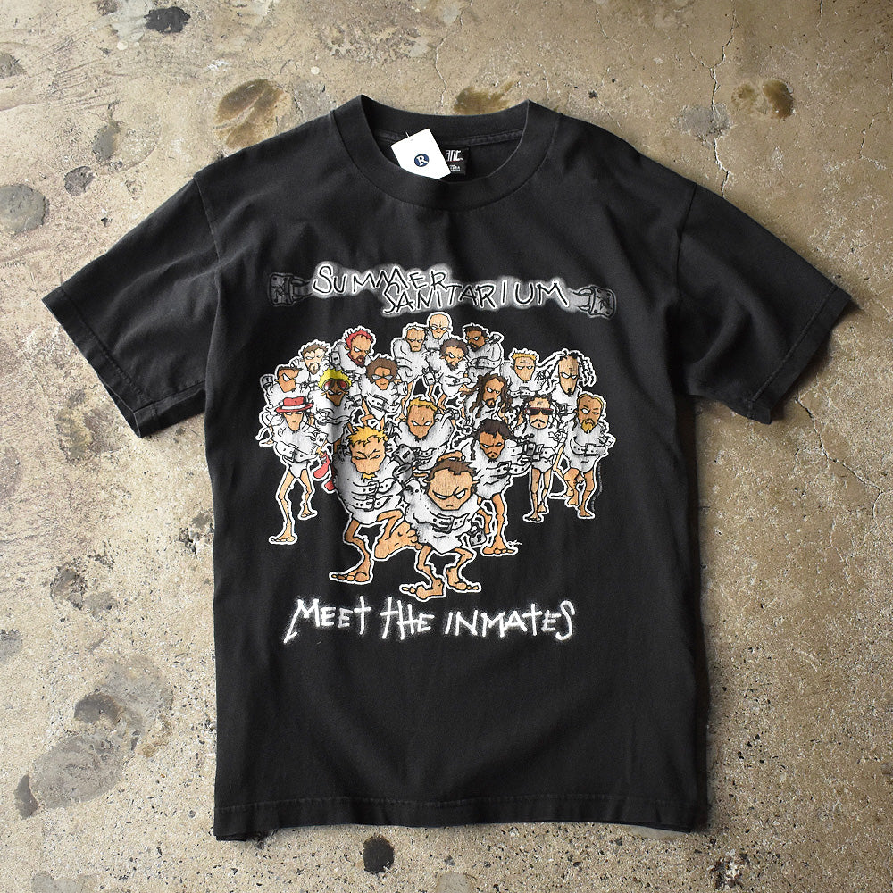 Y2K “Summer Sanitarium Tour 2000“ Metallica/KORN Tシャツ 250317H