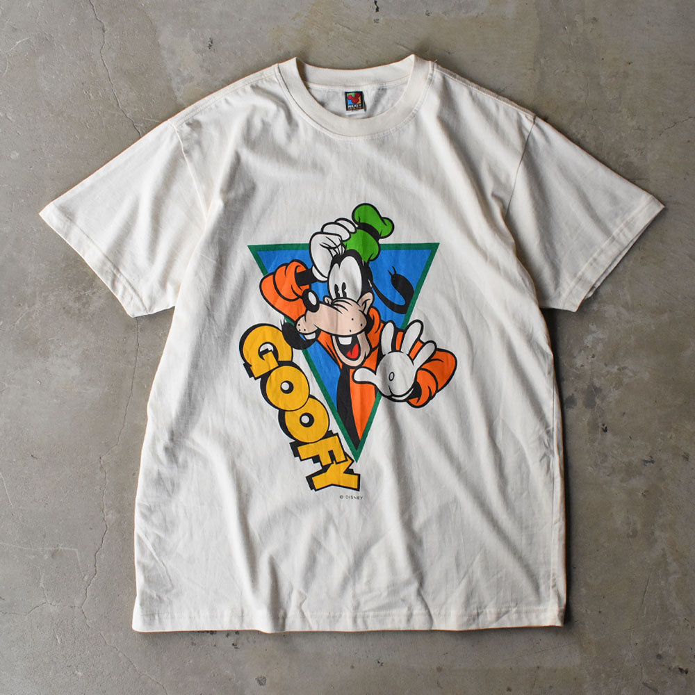 90's デッドストック Disney “GOOFY” キャラクターTシャツ