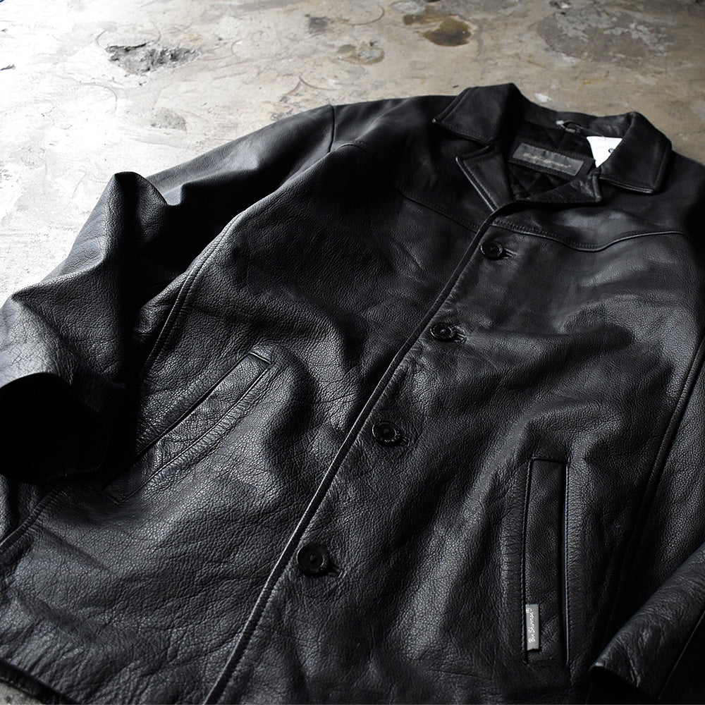 90's Ben Sherman レザーカーコート 231116
