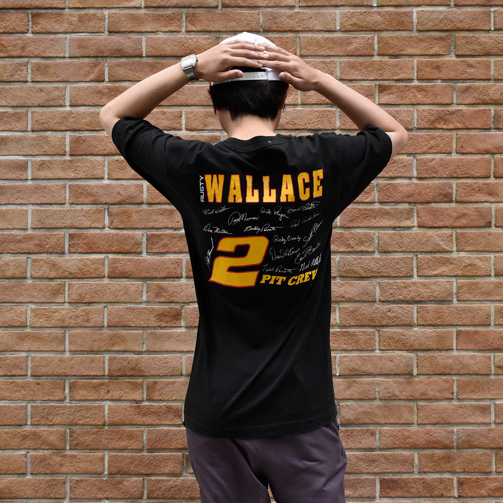 90's “Rusty Wallace“ レーシングTシャツ USA製 250718H