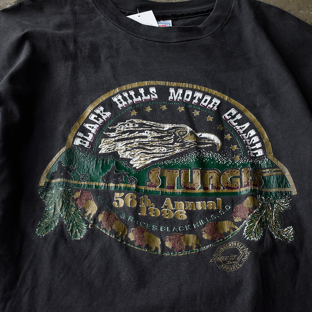90's “Sturgis Black Hills Motor Classic” イーグル バイク Tシャツ USA製 250809H