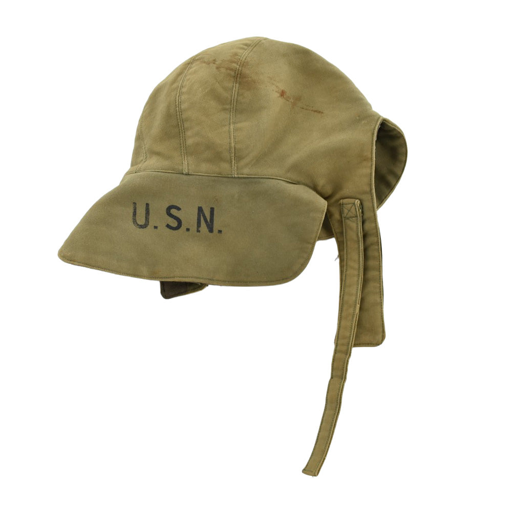 U.S.N. N-1デッキキャップ 40's U.S.NAVY N-1 デッキキャップ 260116H – LABORATORY®