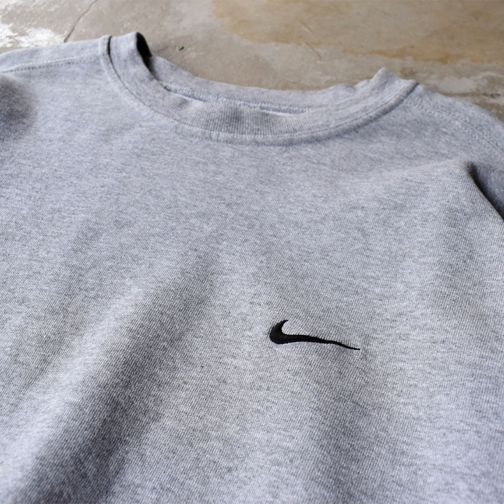 90’s NIKE ロゴスウェット USA製 グレー 251028H