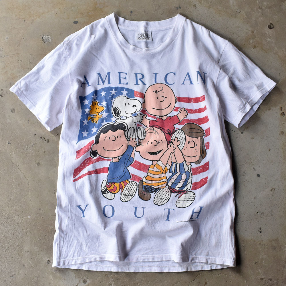80s 90s peanuts ピーナッツ snoop スヌーピー tシャツ 90s PEANUTS ピーナッツ SNOOPY Tシャツ スヌーピー 古着 半袖