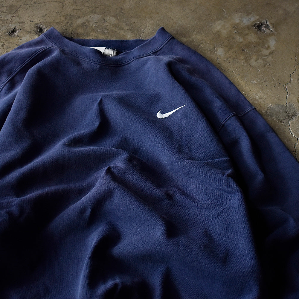 90's NIIKE swoosh logo 刺繡 スウェット 240328H