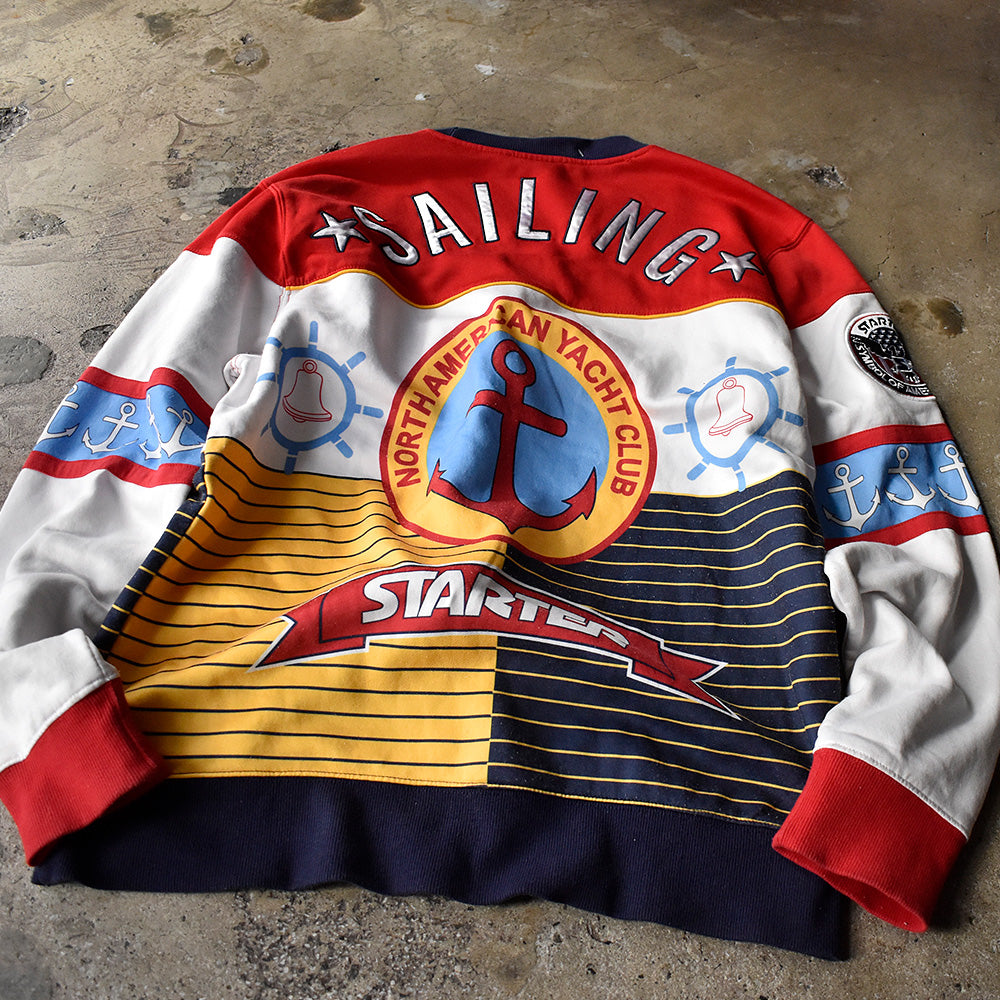 STARTER BLACK LABEL “WIND JAMMING” セーリング スウェット 240302H