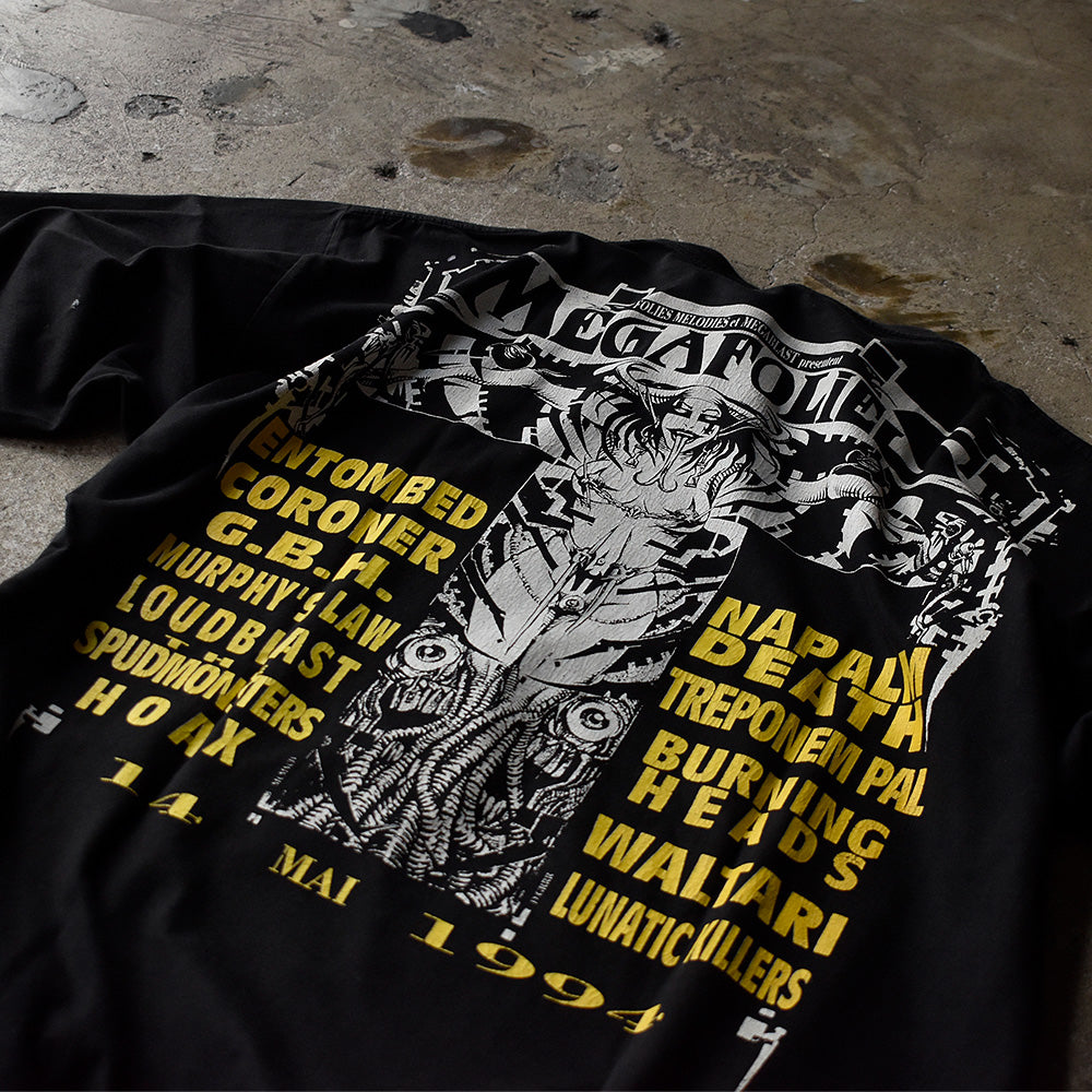 90's MEGAFOLIES "MEGAFOLIES '94" フェス Tシャツ 230725H