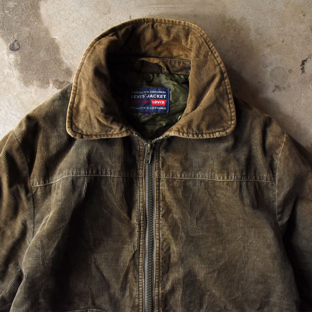 Y2K Levi's ファー付き コーデュロイジャケット 250218H